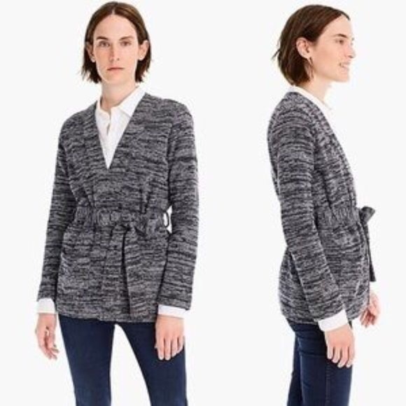 J. Crew Sweaters - J. Crew Textured Marled Long Cardigan Sweater